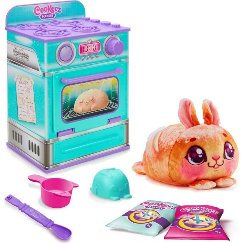 Cookeez Makery Bageovn-legesæt med brødbamse og duft