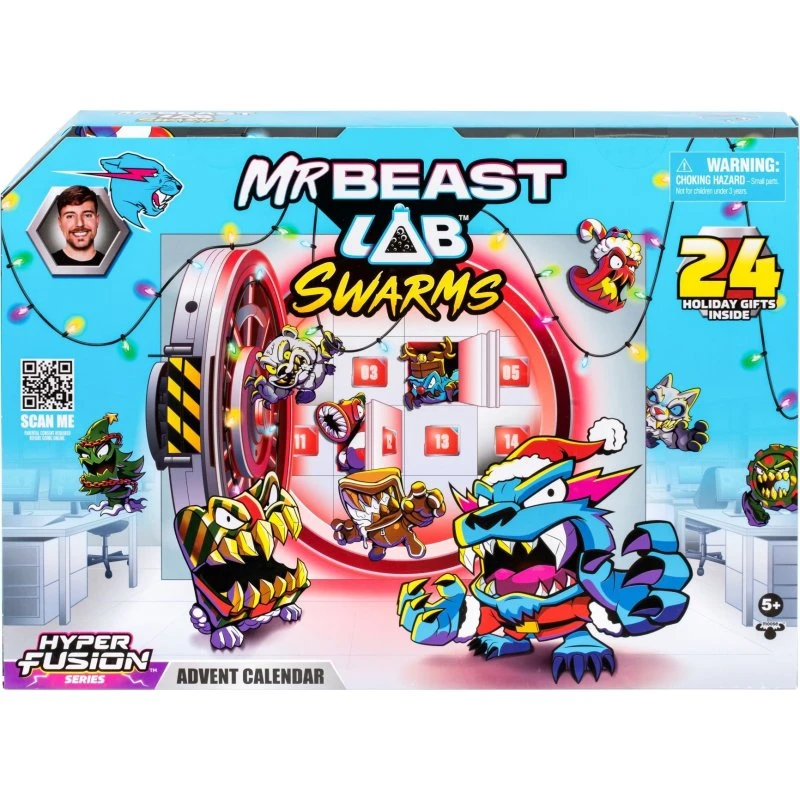 MrBeast Lab Swarms Julekalender - 24 overraskelser