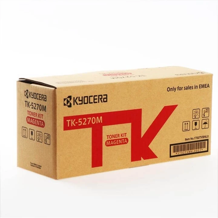 Kyocera TK-5270M Magenta Toner, 5.000 sider