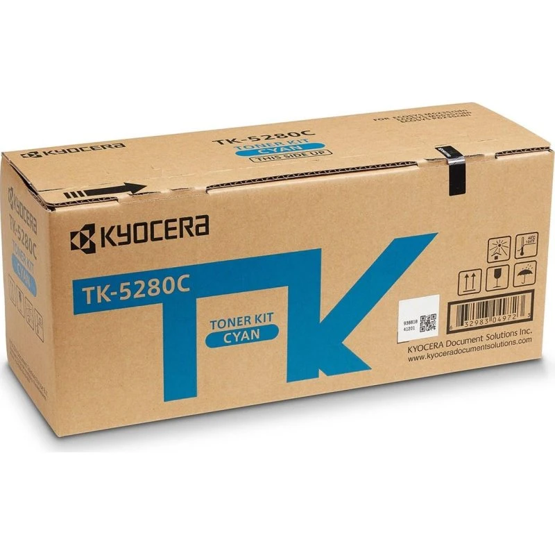 Kyocera TK-5280C Cyan Original Toner, 11.000 sider