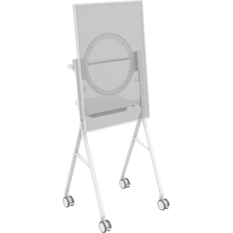 Vision VFM-F10 Vogn med hjul til interaktiv whiteboard, hvid, stål