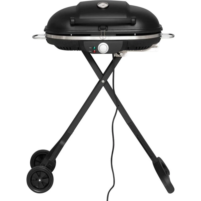 Mustang Voyage Foldbar Elektrisk Grill 2300W, Sort