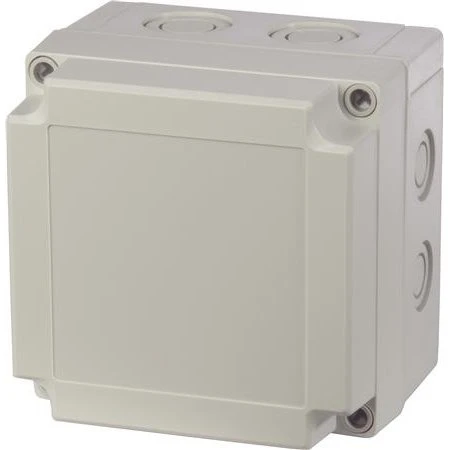 FIBOX MNX Grå Monteringskasse 130x130x100 mm med Dæksel