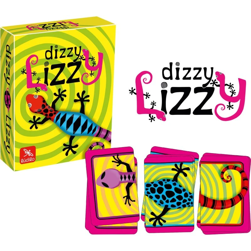 Amo Games Dizzy Lizzy – Strategisk kortspil for 2-5 spillere
