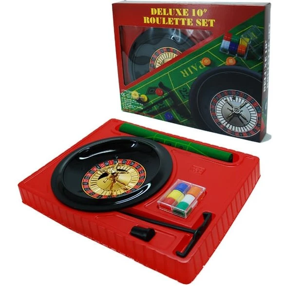 Engelhart Blackjack Set – Amerikansk roulette & blackjack, måtte 60x45 cm