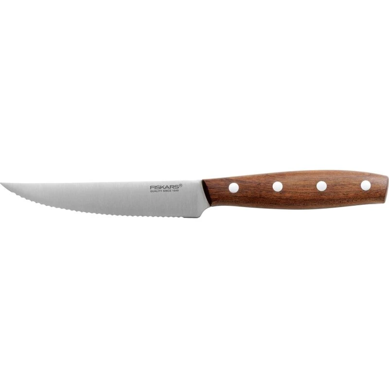 Fiskars Norr Tomatkniv 12 cm, Norsk Kebony