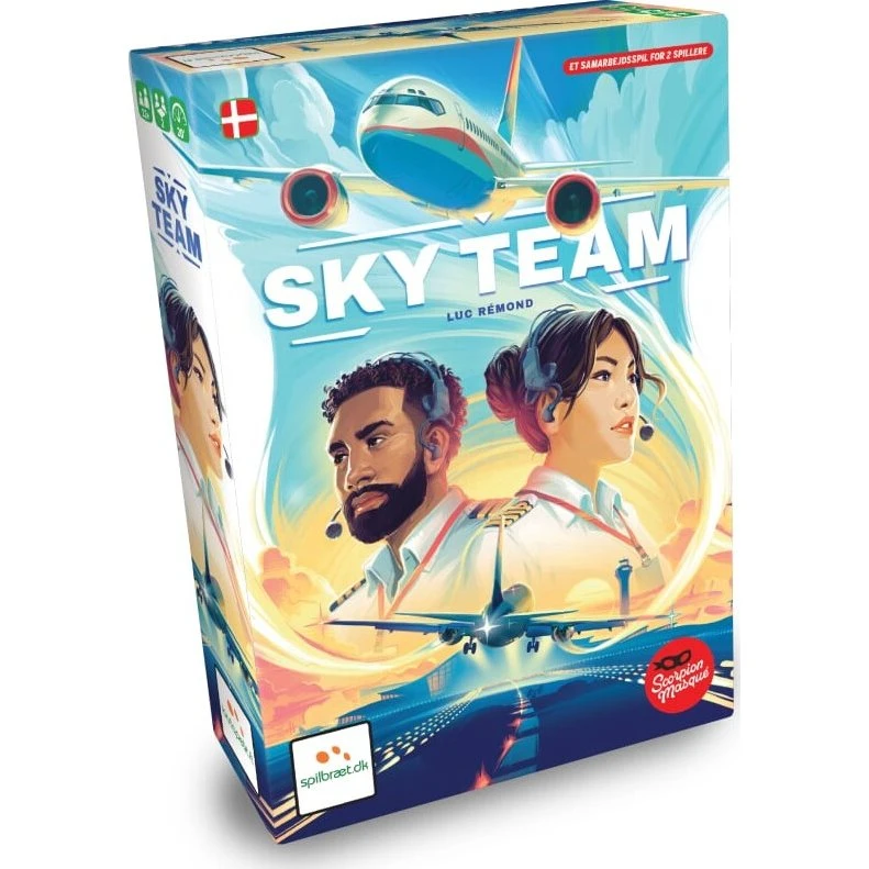 Sky Team (DA) – Samarbejdsspil for 2 spillere