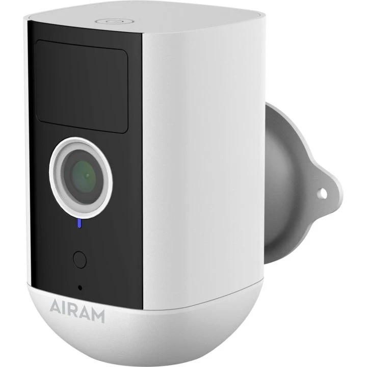 Airam SmartHome-kamera IP65, Full HD, Wi-Fi, hvid
