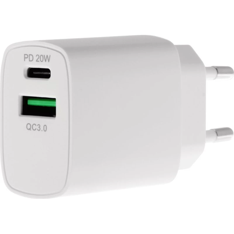 Insmat Adapter 20W PD 3.0 QC 3.0 - USB & USB-C