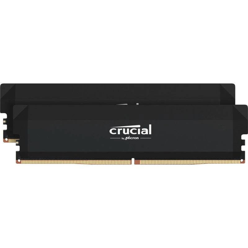 Crucial Pro DDR5 RAM 32GB (2x16GB) 6400 MHz, CL38, Sort