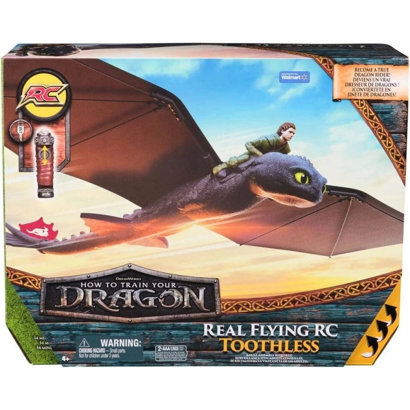 How to Train Your Dragon RC Flyvende Toothless - 4+ år