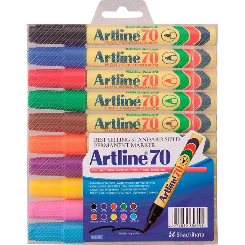 Artline EK70/10W Permanent Marker 10-pak (1,5 mm)