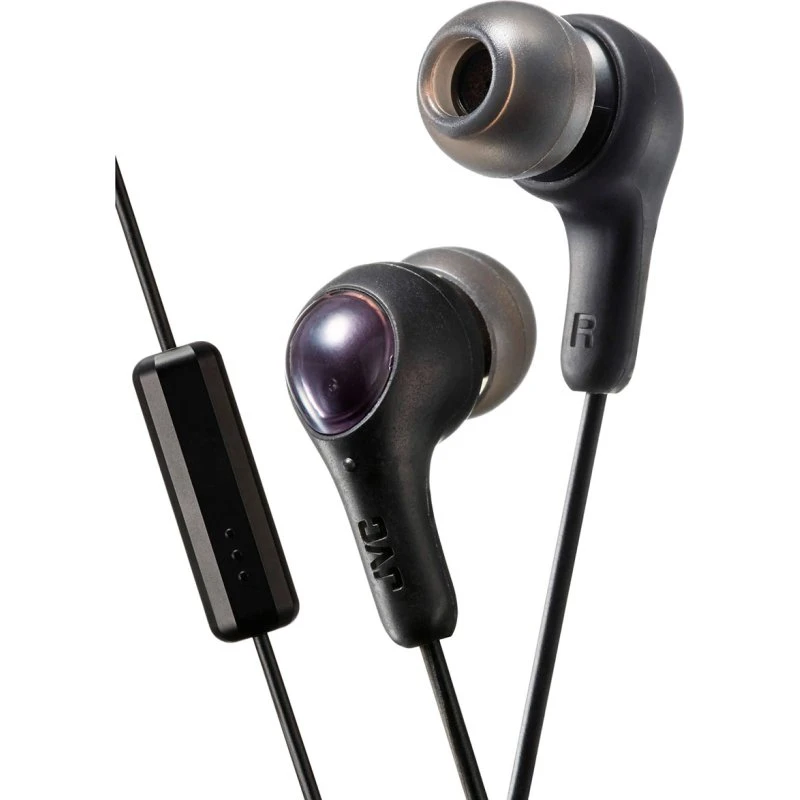JVC HA-FR6 Gumy Plus In-Ear Høretelefon Sort