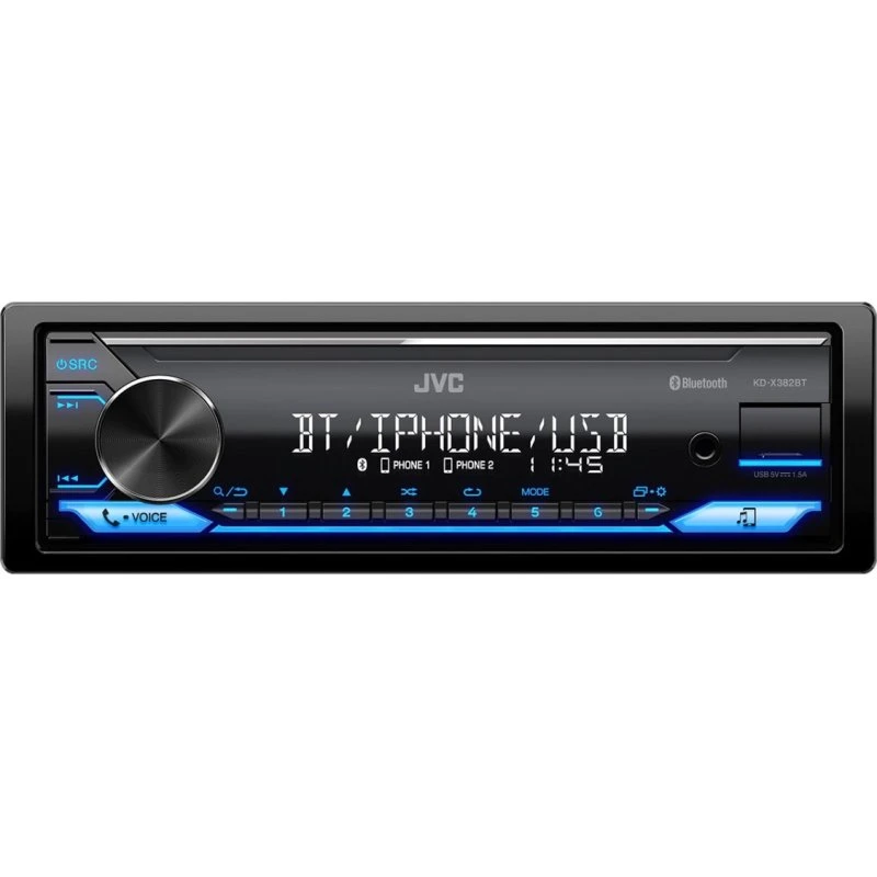 JVC KD-X382BT Bilstereo med Bluetooth, USB og FM