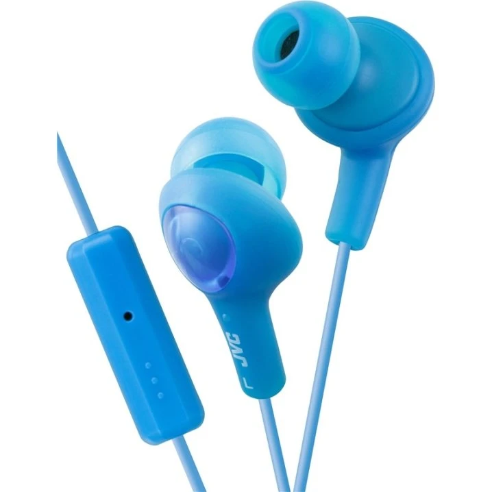 JVC FR6 Gumy Plus Blå In-Ear Hovedtelefon med Mikrofon