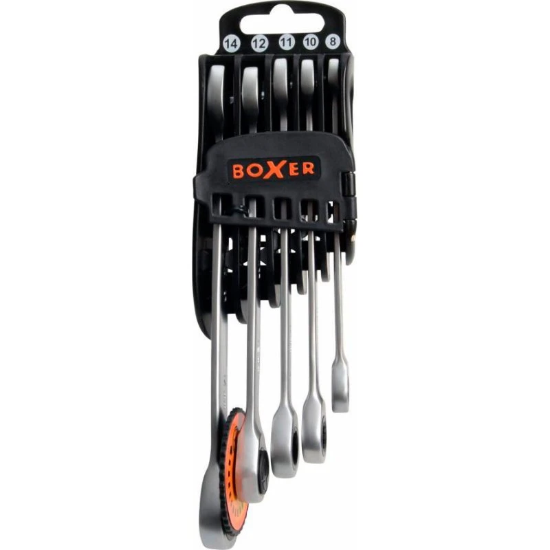 Bosch Boxer Skraldenøglesæt 5 stk (8–14 mm)