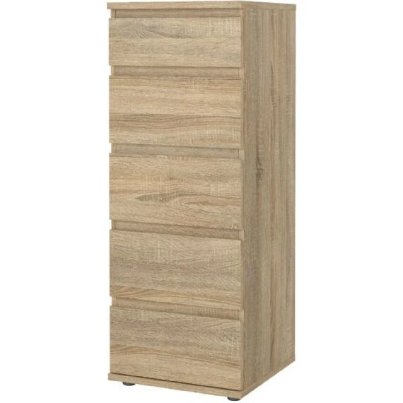 Nova kommode 5 skuffer – egstruktur