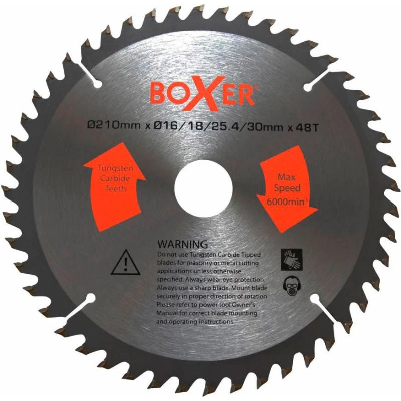 Boxer Klinge 210 mm, 48T med reduceringsring