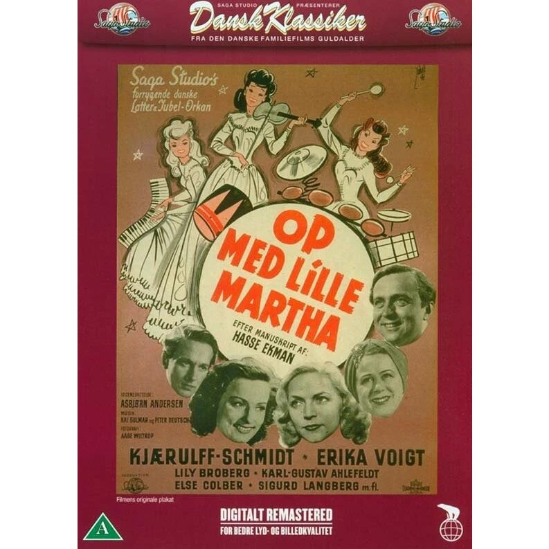 Op Med Lille Martha - DVD