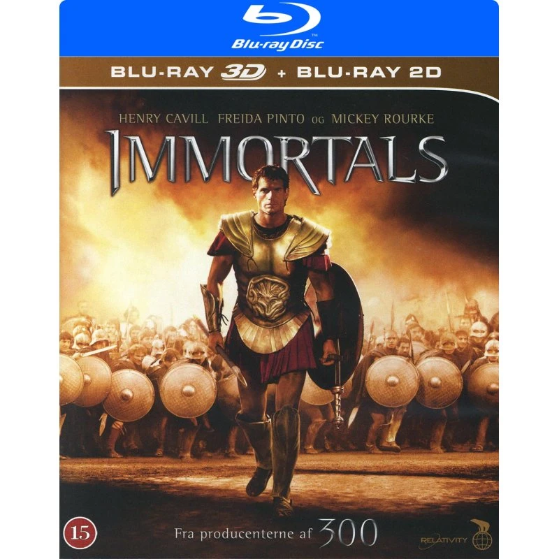 Immortals (Blu-ray 3D + Blu-ray)