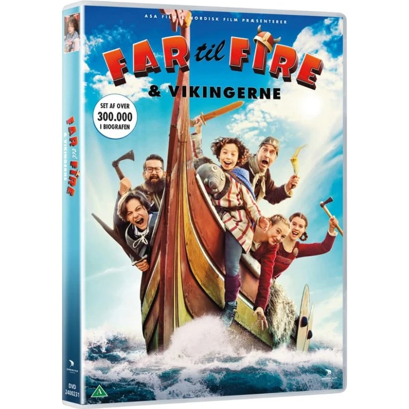 Far til fire og vikingerne - DVD