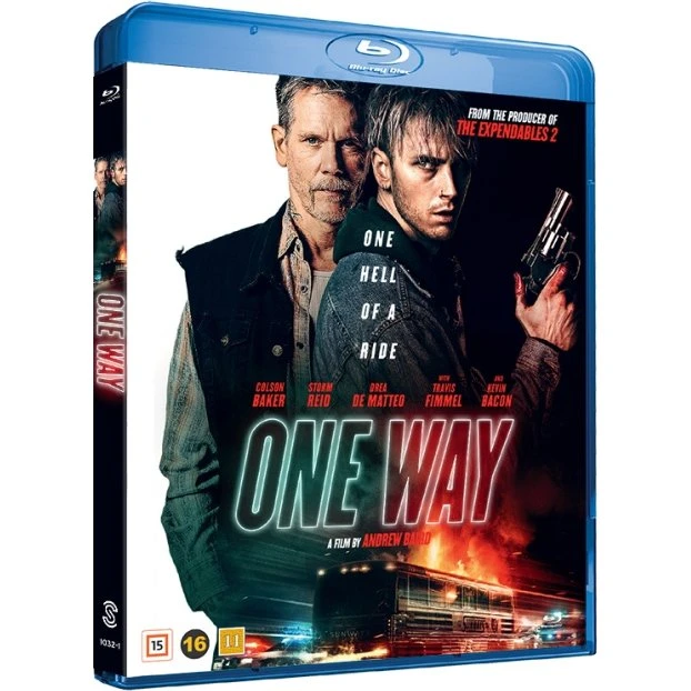 One Way - Blu-ray | Actionfilm med Colson Baker