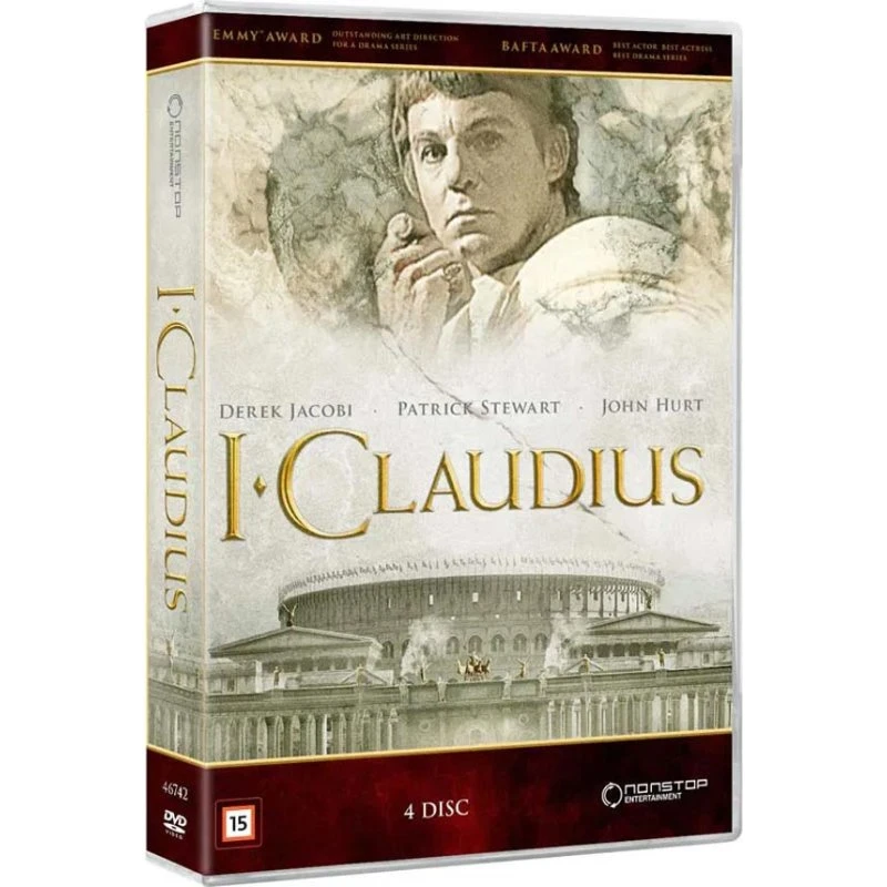 I Claudius: Komplet serie (5 DVD) – Digitalt restaureret