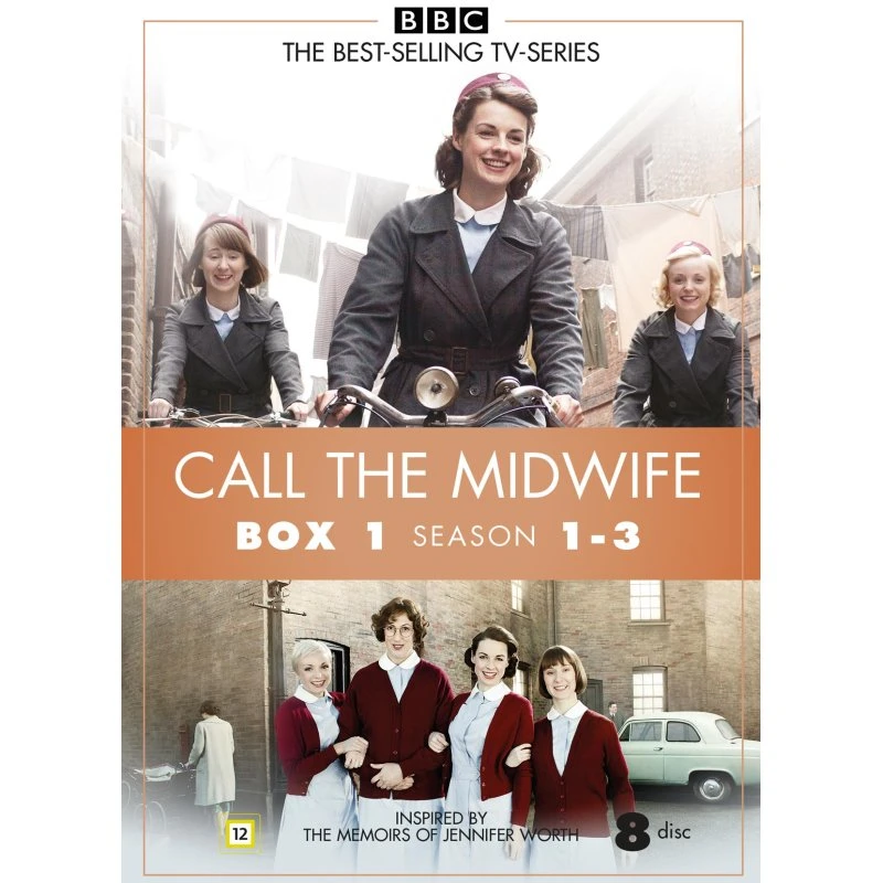 Call the Midwife: Sæson 1-3 (8 DVD)