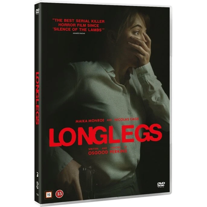 Longlegs (DVD) – Amerikansk mysterie-thriller med Nicolas Cage