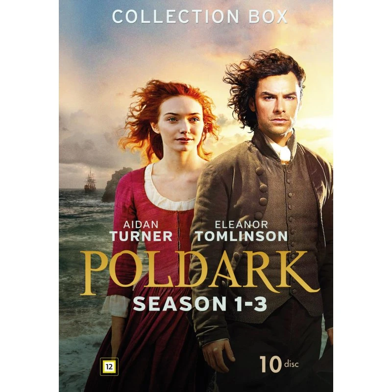 Poldark Box 1: Sæson 1-3 – 10 DVD