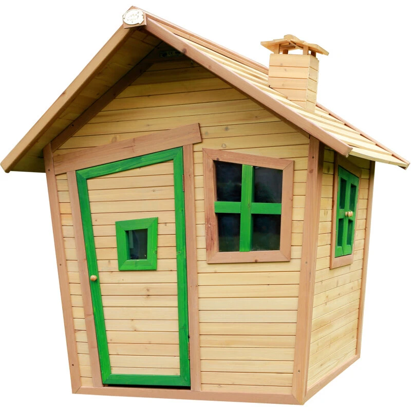 AXI Alice Legehus - Brun/Grøn