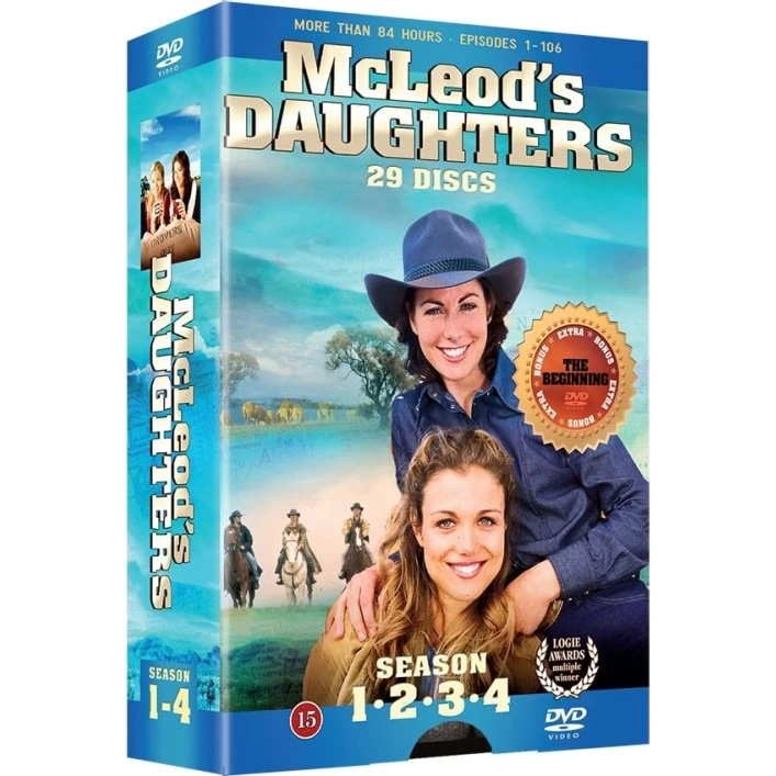 McLeod's Daughters - Sæson 1-4 - 29 DVD