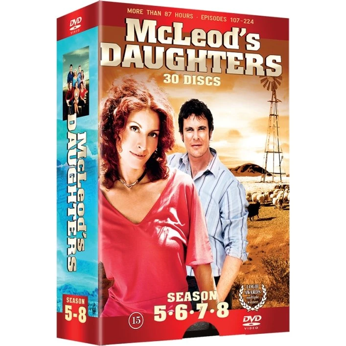 McLeod's Daughters - Sæson 5-8 - 30 DVD
