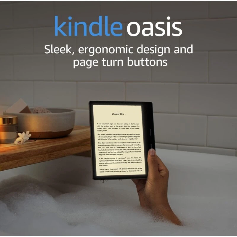 Amazon Kindle Oasis 3 7" 32 GB Graphite (med reklamer)