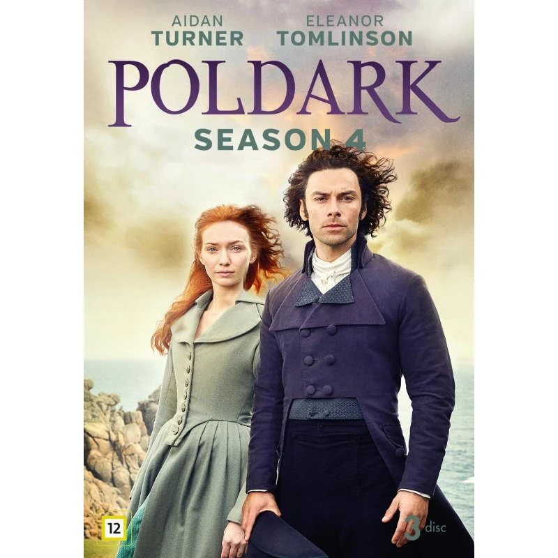 Poldark Sæson 4 - 3 DVD