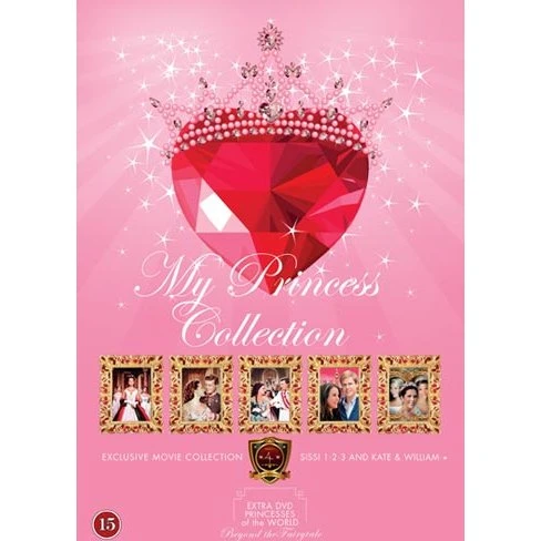 My Princess Collection – 5 DVD'er med prinsesseeventyr og kongelig historie