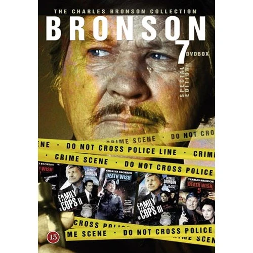 Charles Bronson Collection (7 DVD) – Death Wish 2-5 & Family of Cops 1-3