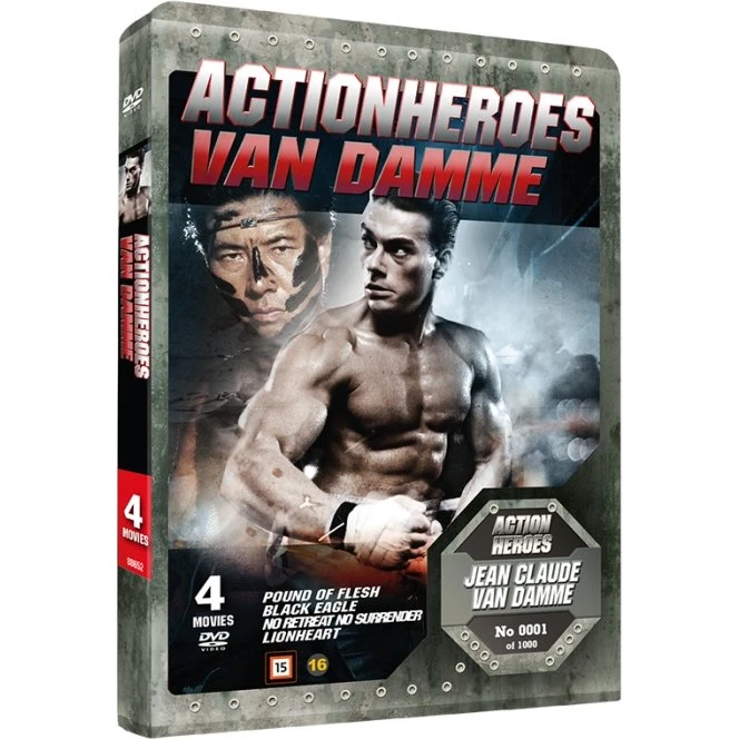 Jean Claude Van Damme: Action Heroes Steelbook – Collectors Edition