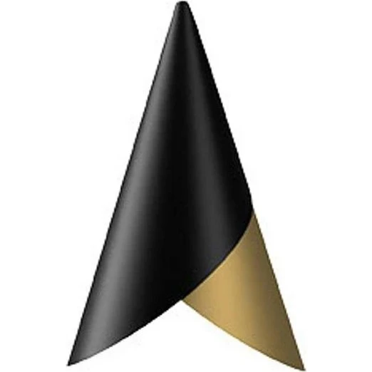 Umage Cornet Skærm Black/Brass 1,4cm