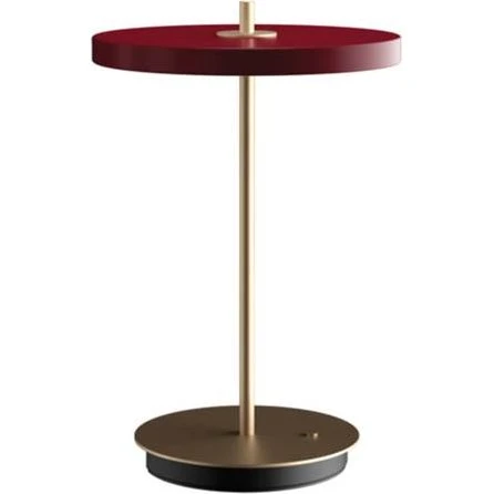 Umage Asteria Move Bordlampe - Ruby Red, 30,6 cm, 3000K