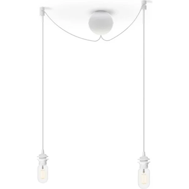 Umage Cannonball Cluster 2 Sockets Hvid