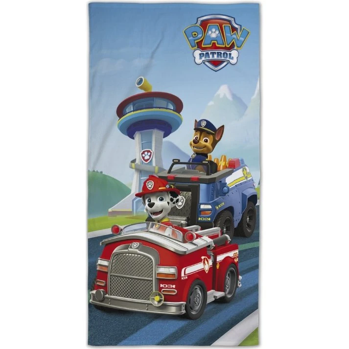 Paw Patrol Håndklæde 70x140 cm, Blå