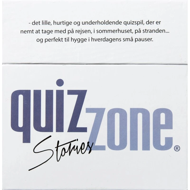 Quizzone Stories – 100 Billeder, 600 Spørgsmål