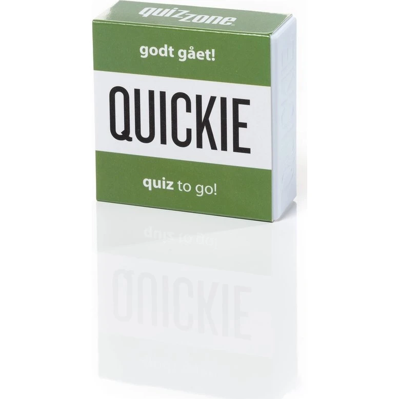 Quizzone Quickie - Godt Gået! Dansk quizspil