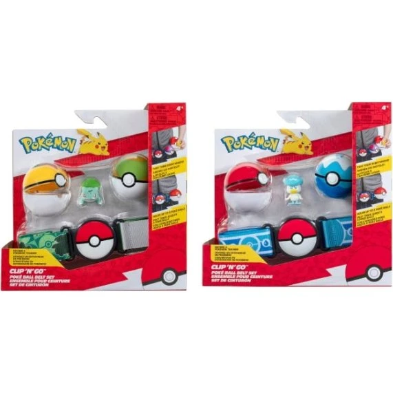 Pokémon Clip N Go Bæltesæt Ass. (95283-16)