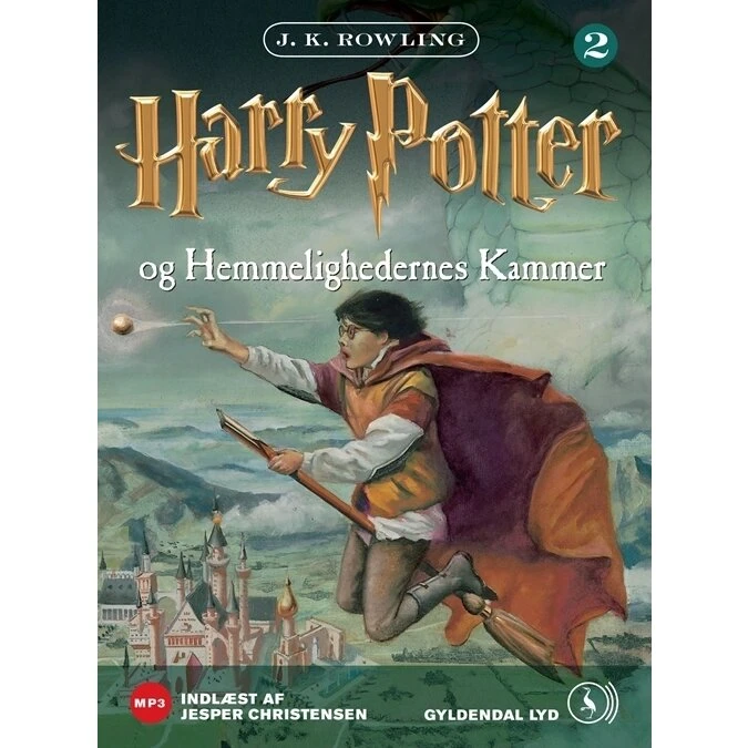 Harry Potter: Hemmelighedernes Kammer – indlæst af Jesper Christensen