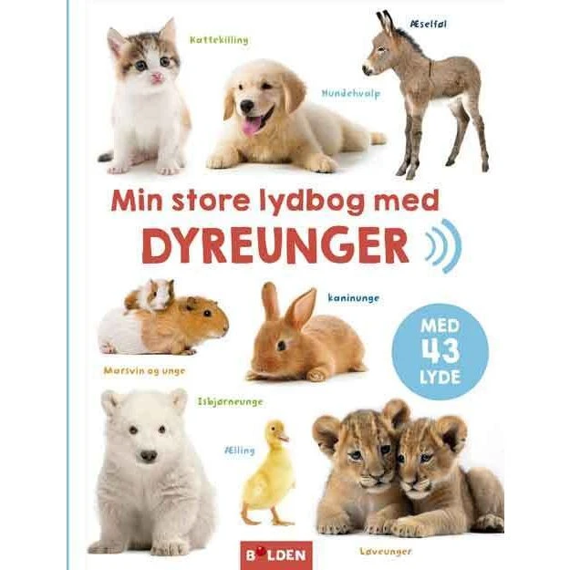 Min store lydbog med dyreunger
