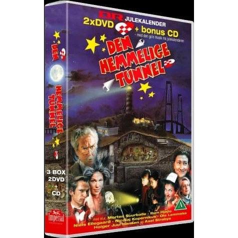 Den Hemmelige Tunnel - 2 DVD+CD