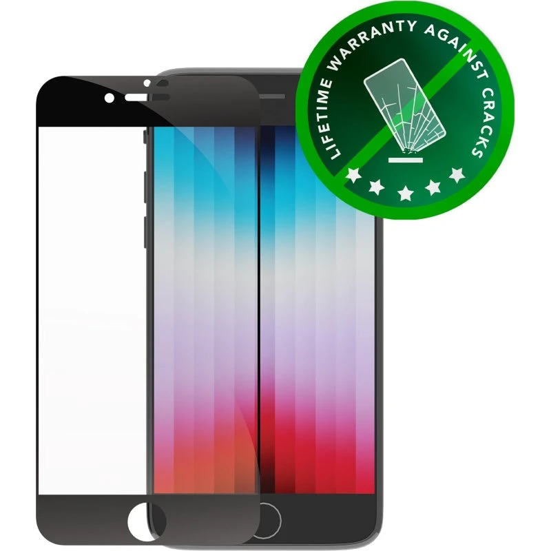 dbramante1928 Eco-shield Skærmbeskytter, sort, for iPhone SE (2. & 3. gen)
