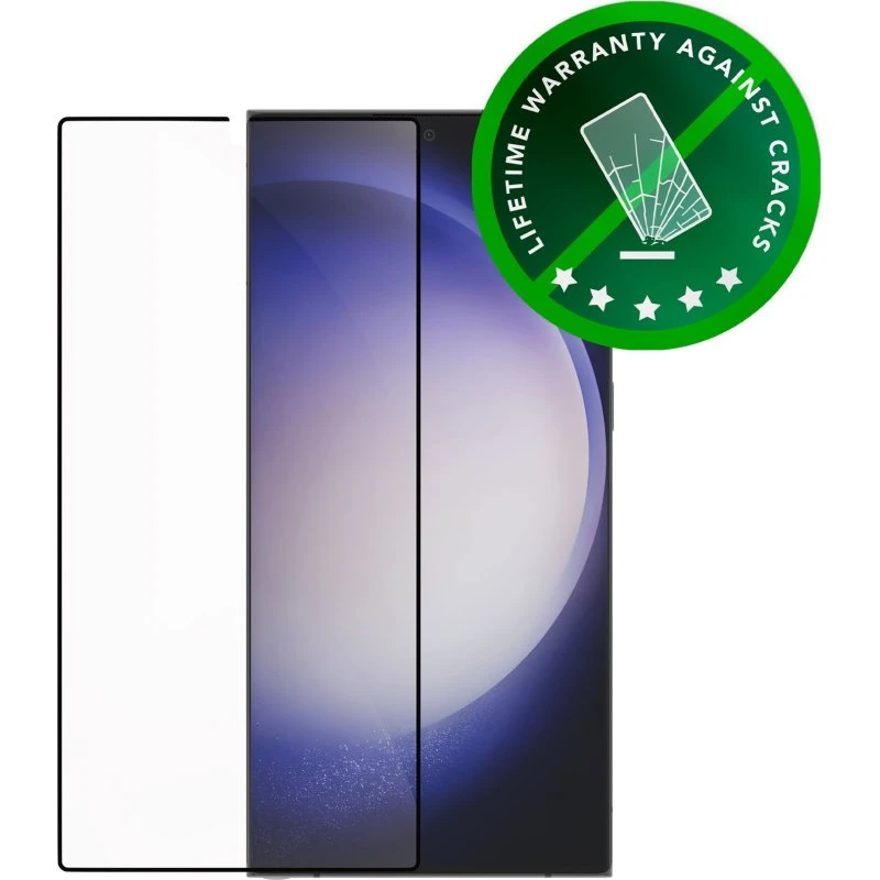 dbramante1928 Eco-shield Skærmbeskytter, sort, til Samsung Galaxy S23 Ultra